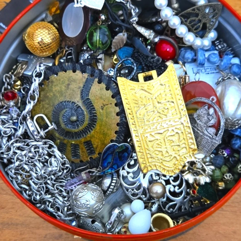 Crafting Beads/Stones/Charms/Broken Jewelry/Etc.